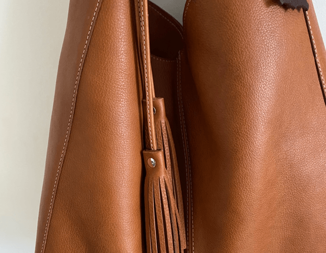 Tan ‘Celine’ soft leather large bag 