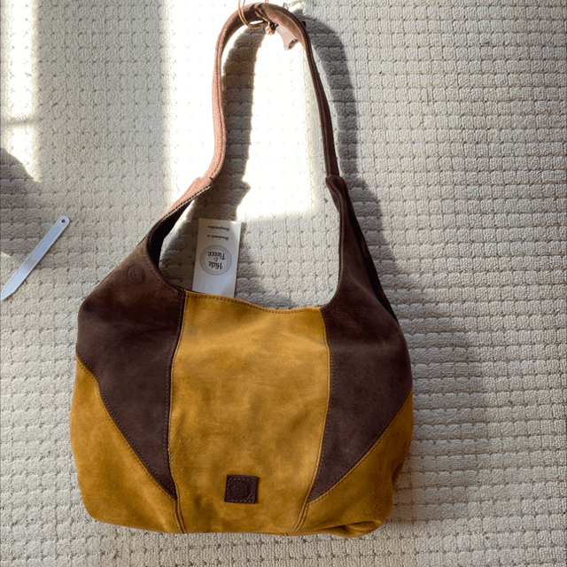 Suede slouch 