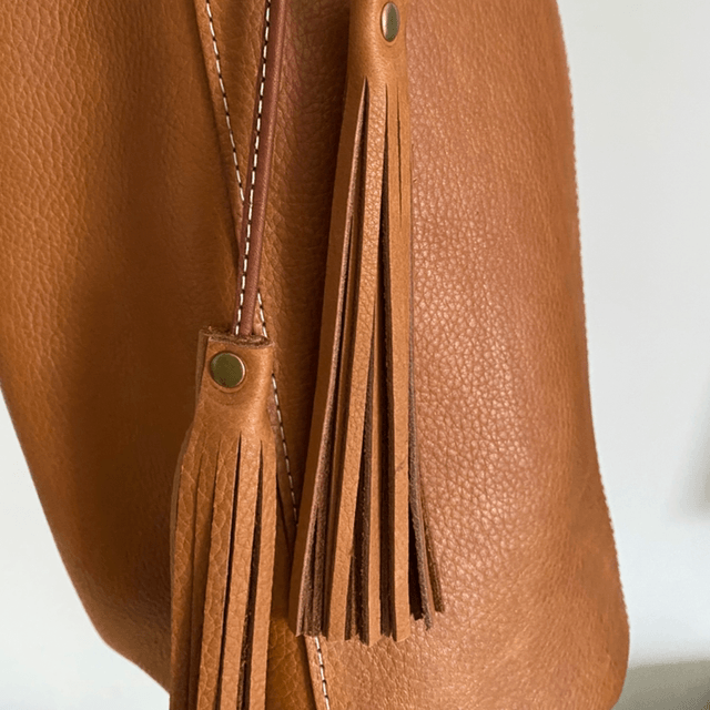 Tan ‘Celine’ soft leather large bag 