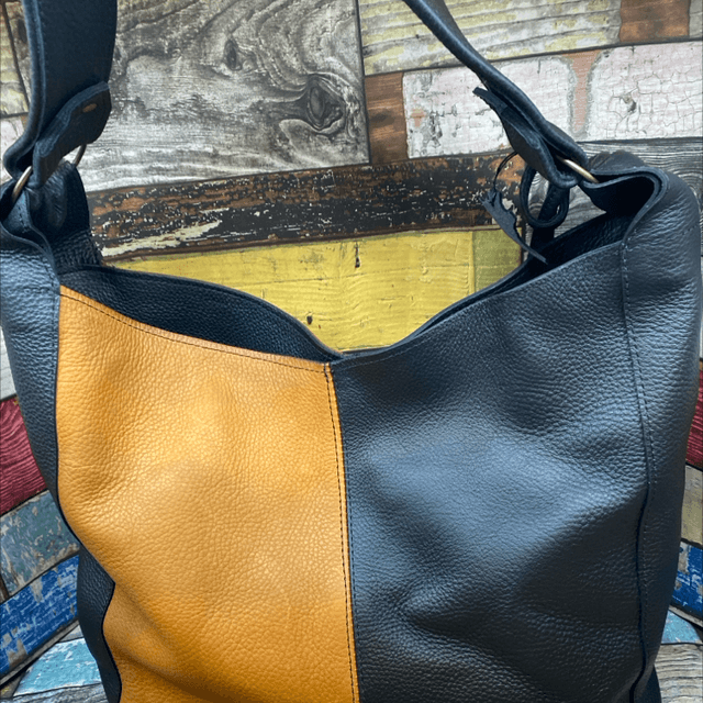 Midnight and tan ‘Celine’ large bag