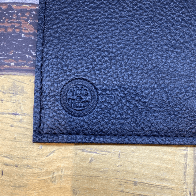 iPad case black leather
