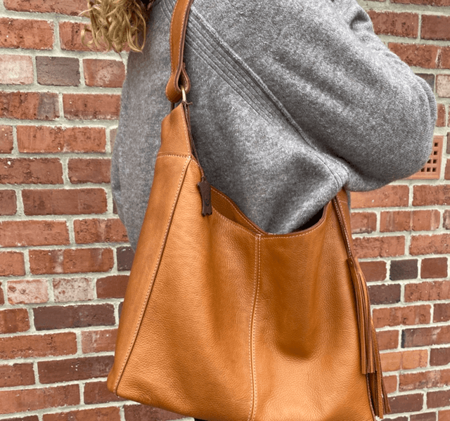 Tan ‘Celine’ soft leather large bag 