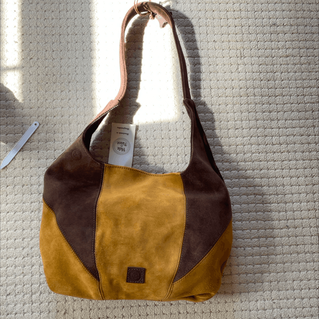 Suede slouch 